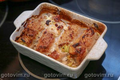 Мясные рулетики с кабачками,сыром и картошкой