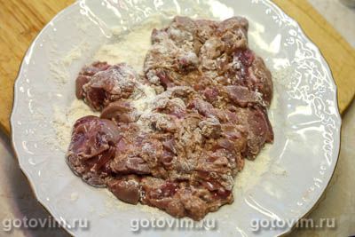 Азу с бараньими почками и картошкой