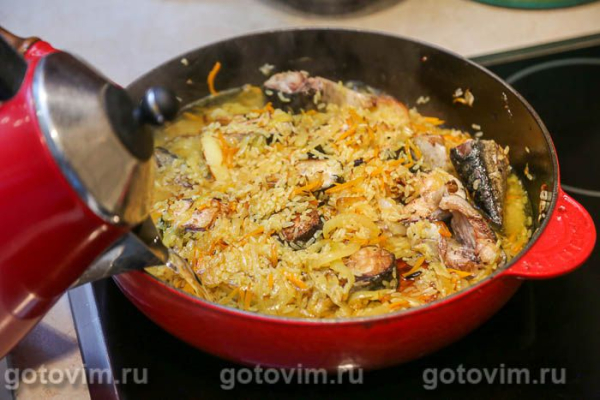 Саядия - арабский плов с рыбой и картофелем