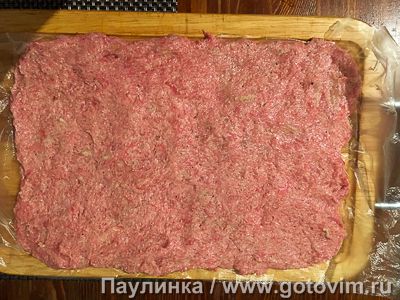 Костромской рулет из куриного фарша с омлетом