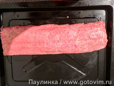 Костромской рулет из куриного фарша с омлетом